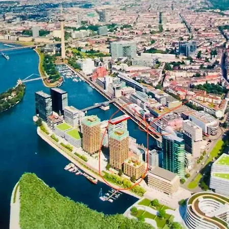 Lux 2bd W/ Rooftop Terrace And Rhine Views! * Dusseldorf